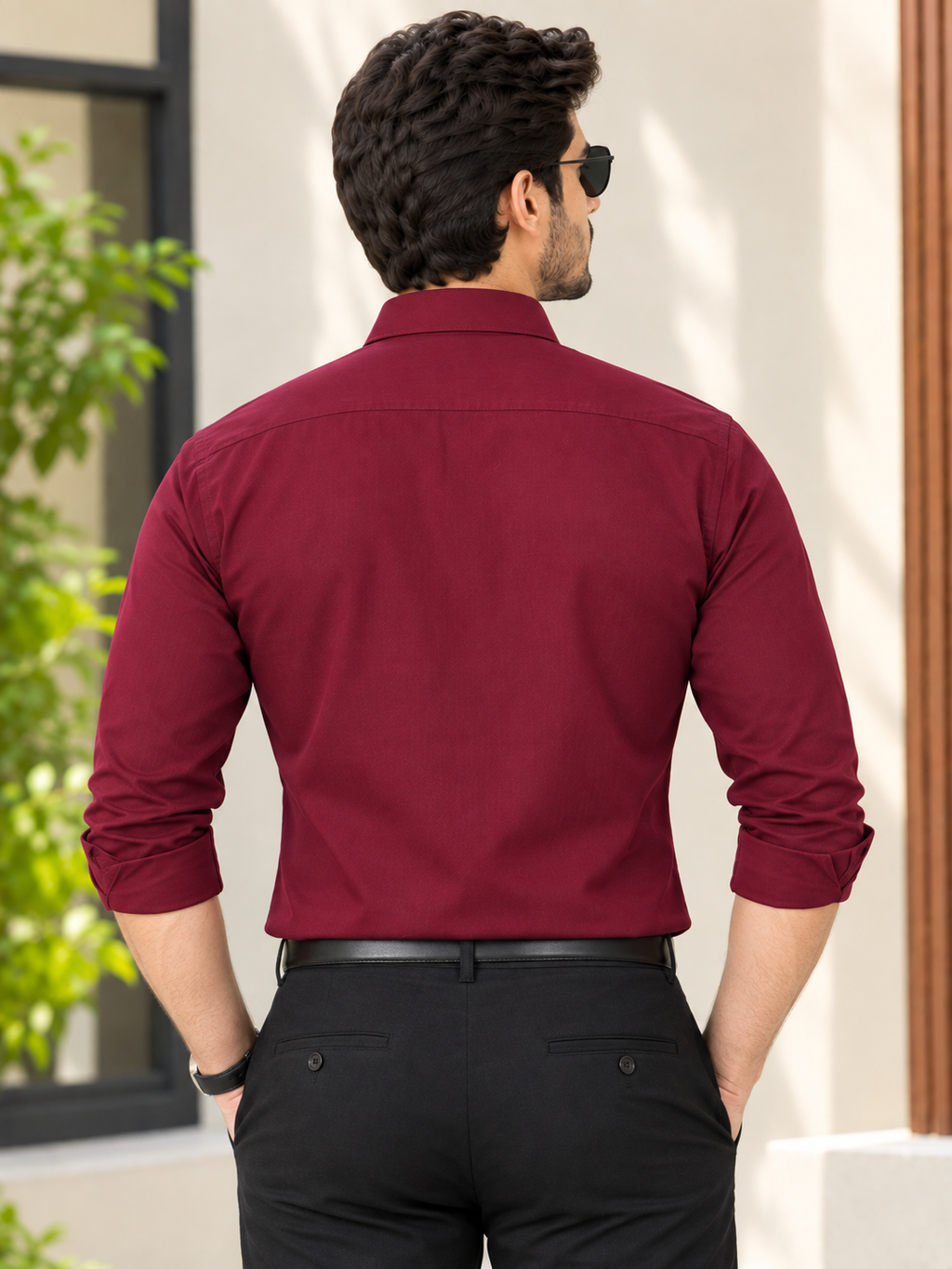 Men Maroo Formal Shirt
