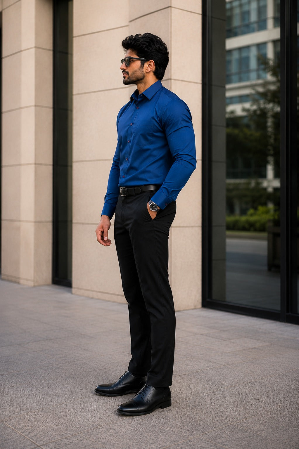 Royal Navy Luxe Cotton Shirt
