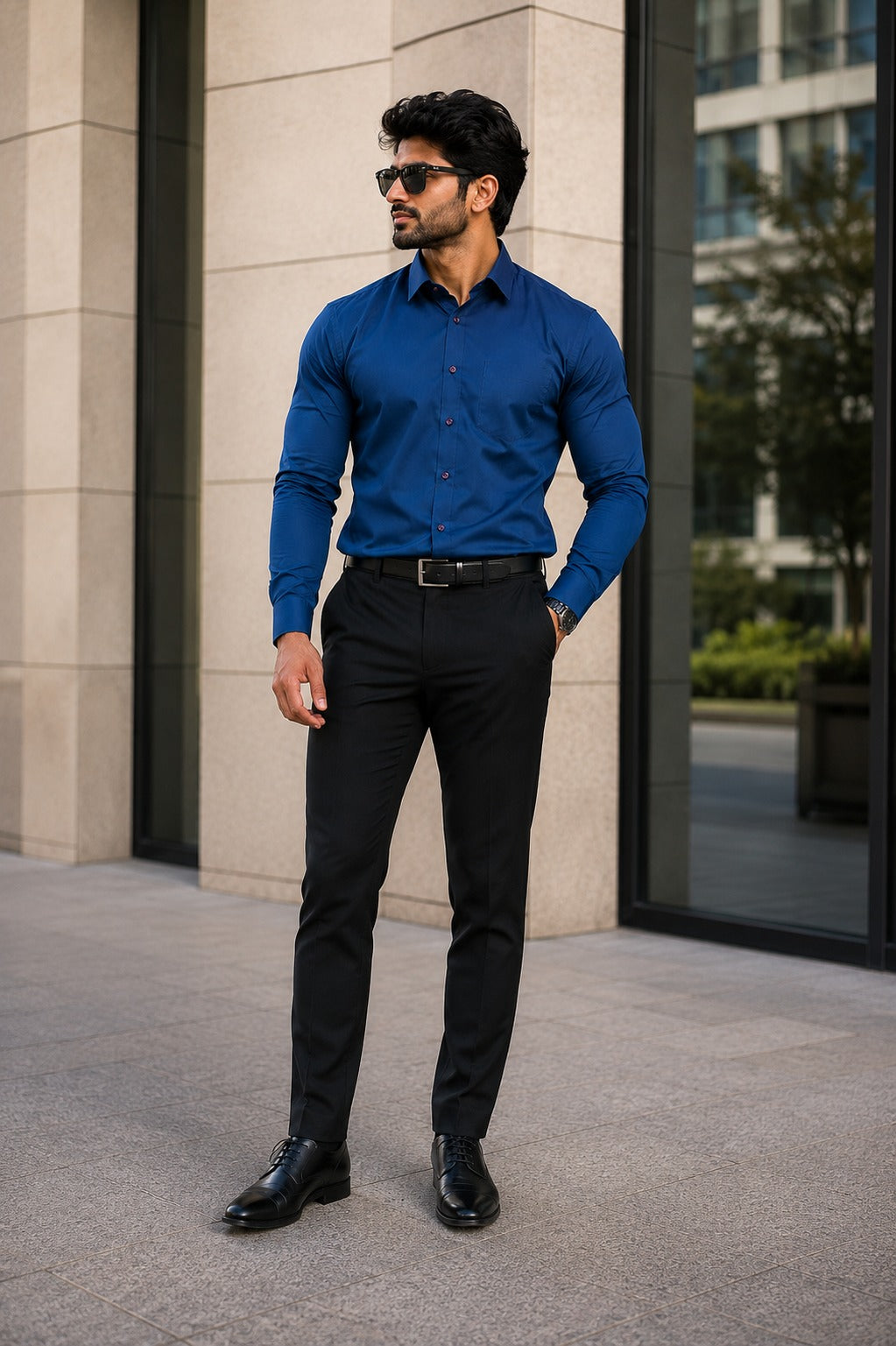 Royal Navy Luxe Cotton Shirt