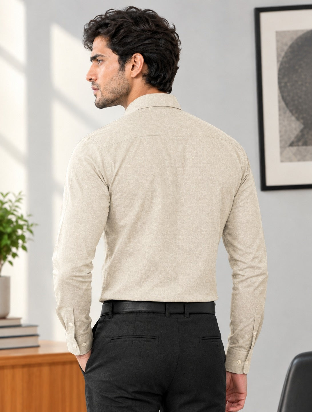 Men Relaxed Formal Shirt