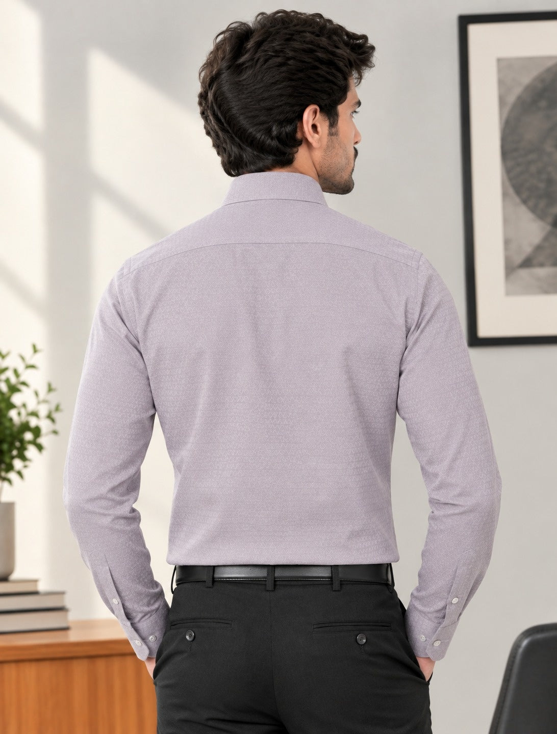 Men Relaxed Formal Shirt
