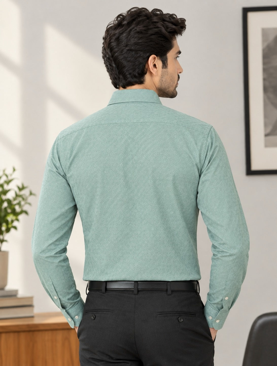 Men Relaxed Formal Shirt