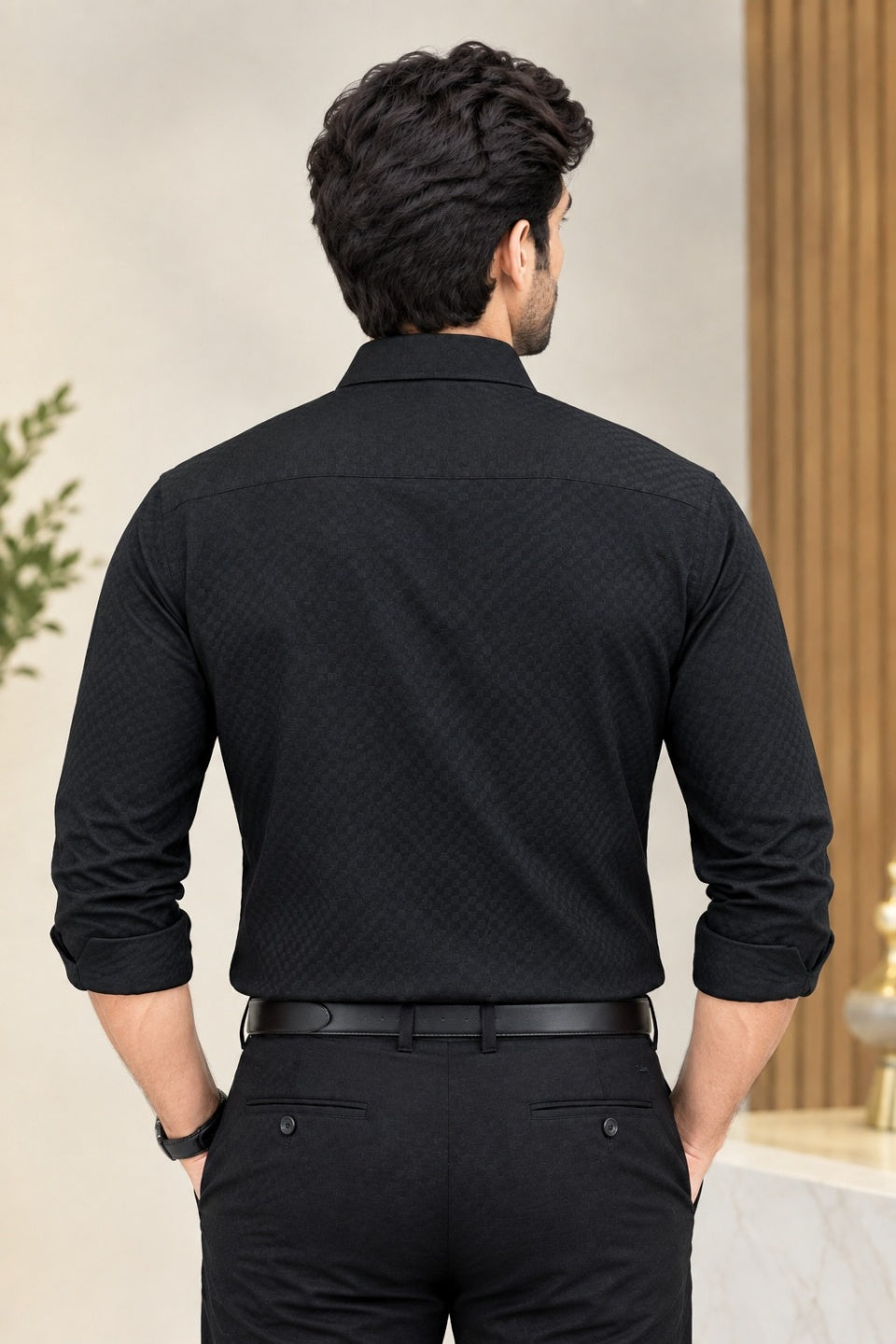 Men Relaxed Formal Shirt