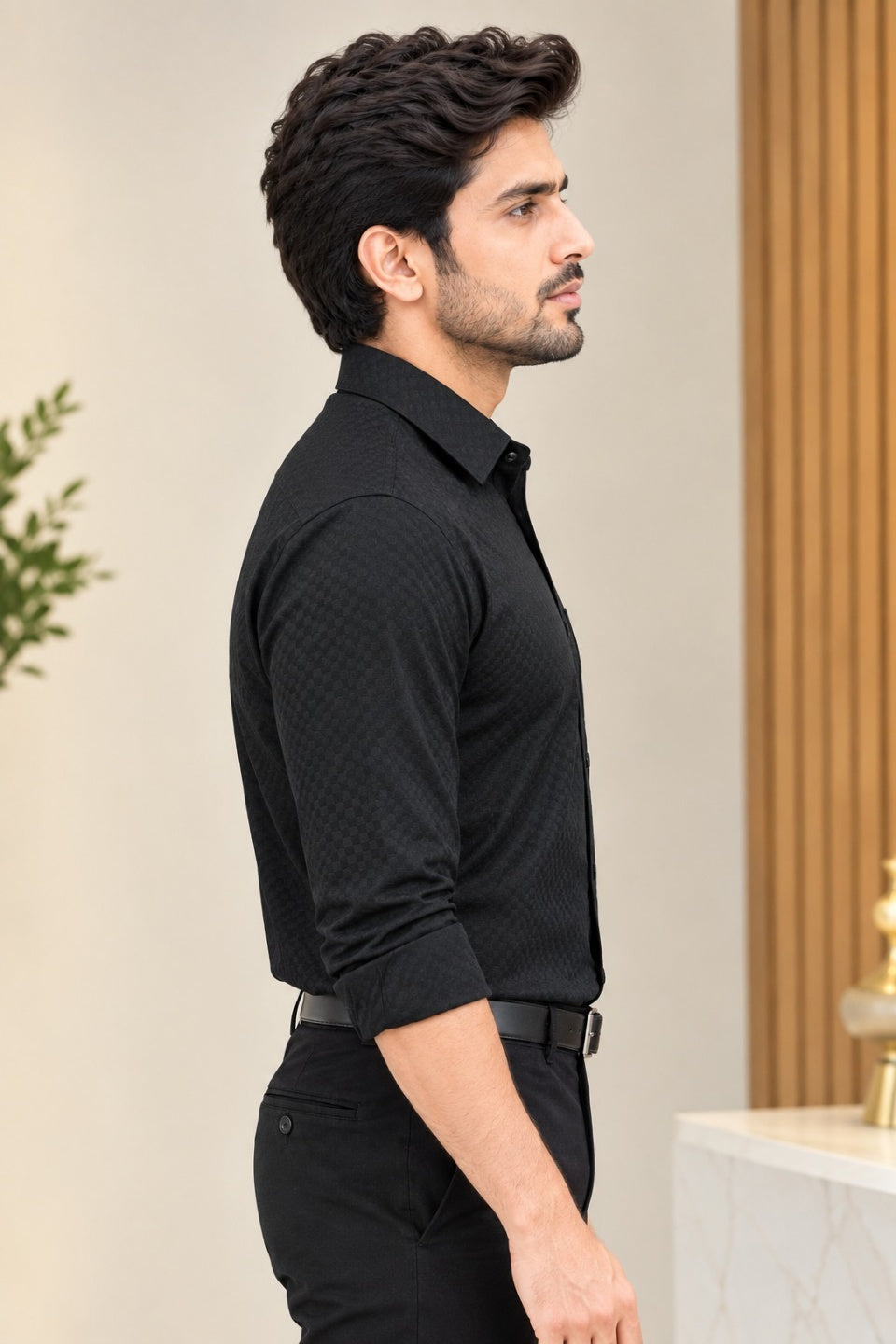 Men Relaxed Formal Shirt
