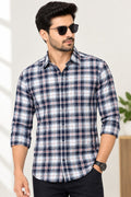 Men Relaxed Checked Casual Shirt