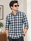 Men Relaxed Checked Casual Shirt