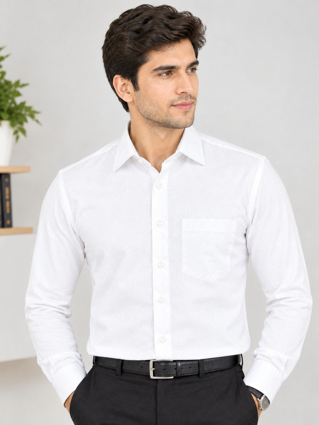 Men Relaxed Formal Shirt