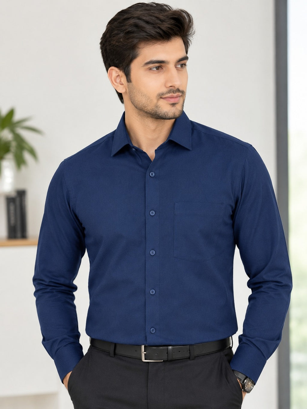 Men Relaxed Semiformal Shirt