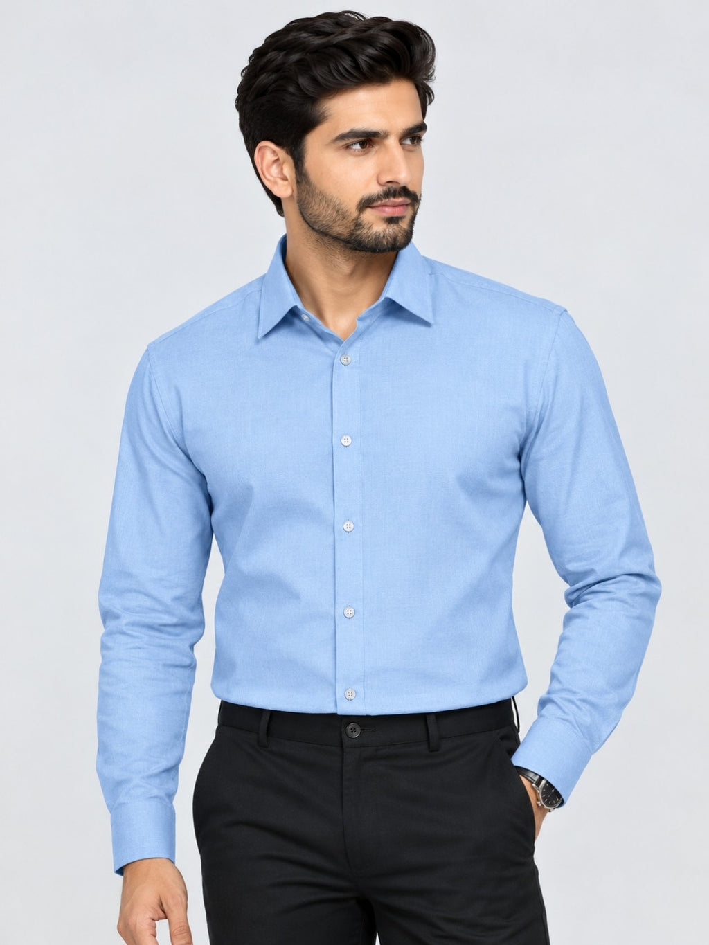 Men Relaxed Formal Shirt